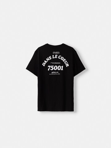 Bershka Shirt in Black