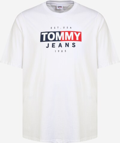 Tommy Jeans Plus T-Shirt in nachtblau / rot / weiß, Produktansicht