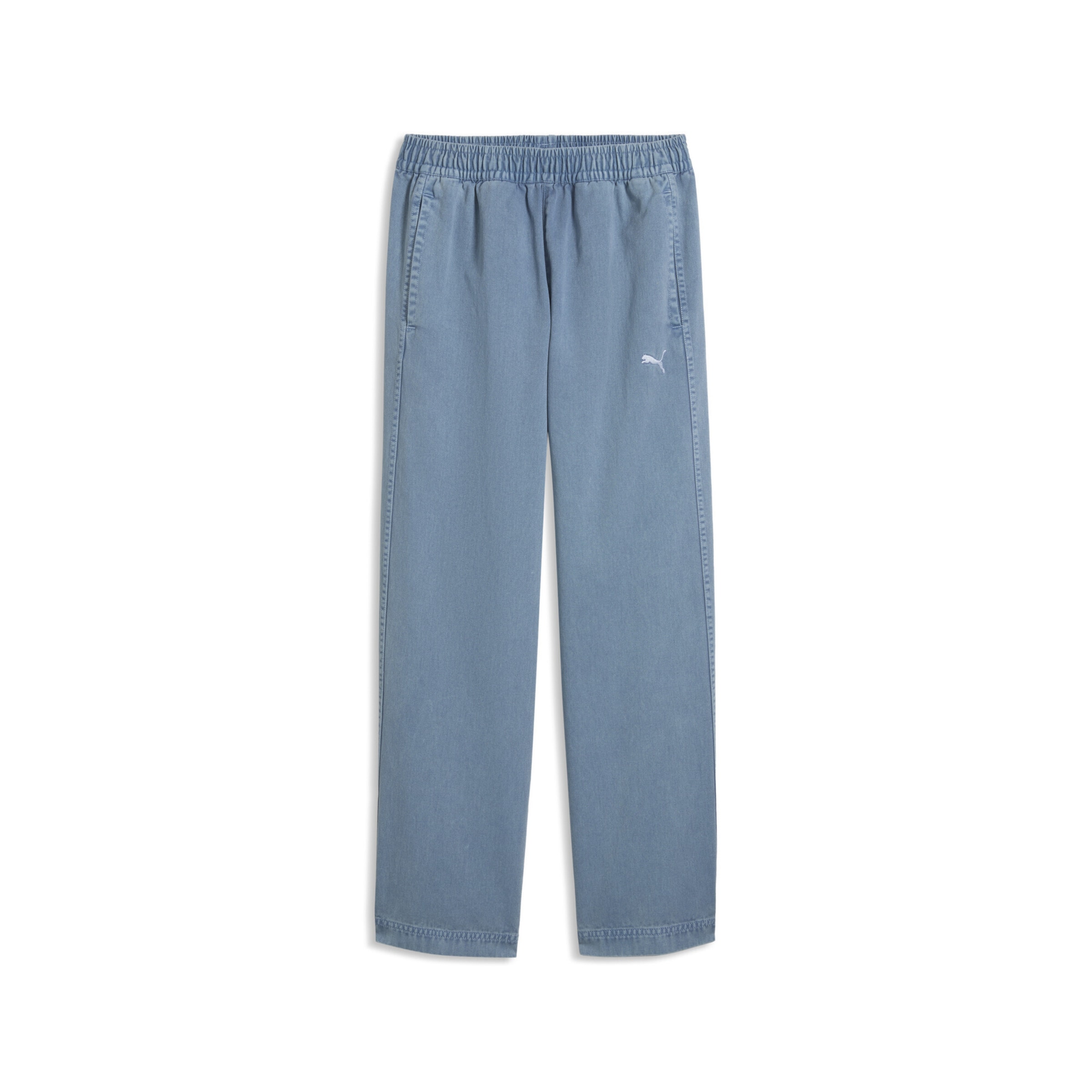 Regular Pantalon de sport PUMA en bleu : devant