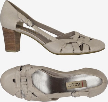 ECCO Pumps 39 in Beige: Vorderseite