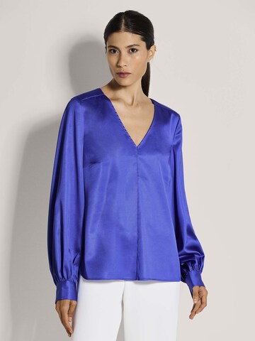 Chemisier MADELEINE en bleu : devant