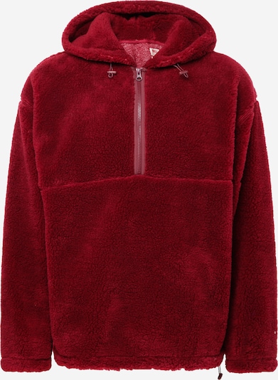 LEVI'S ® Sweatshirt 'Cozy Half Zip Hoodie' in de kleur Wijnrood, Productweergave