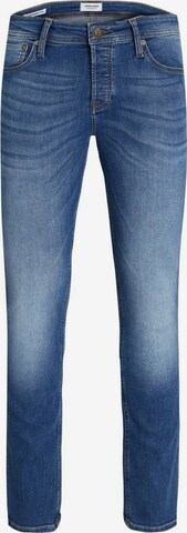 Coupe slim Jean Jack & Jones Plus en bleu : devant