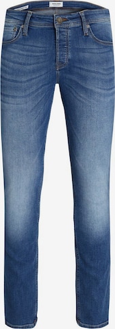 Jack & Jones Plus Slimfit Jeans in Blauw: voorkant