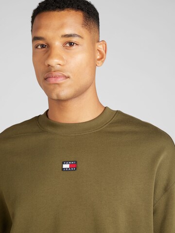 Sweat-shirt Tommy Jeans en vert