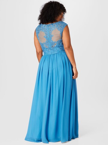 My Mascara Curves Evening Dress in Blue