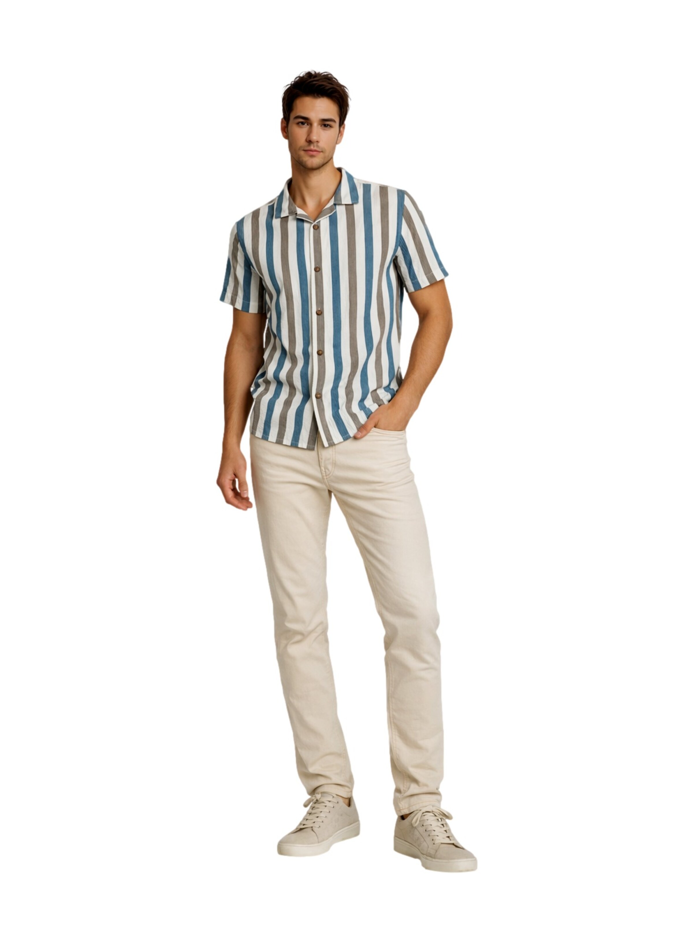 INDICODE Regular fit Overhemd in Gemengde kleuren