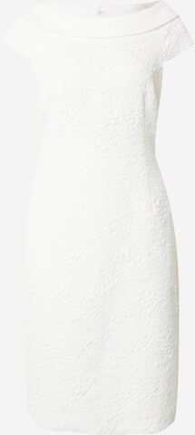 APART Cocktail Dress in White: front