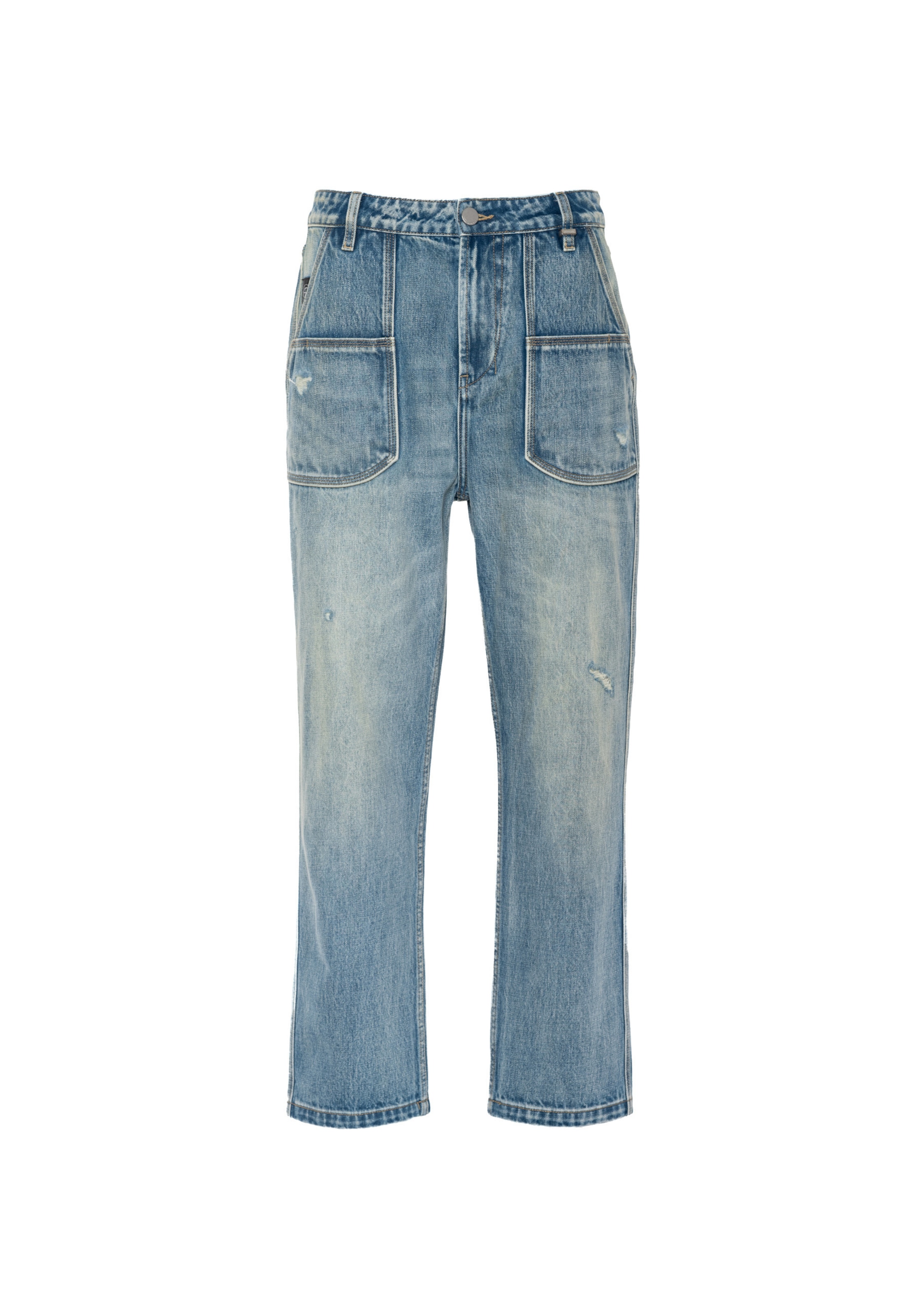 Elias Rumelis Regular Jeans 'Kaidens' in Blauw: voorkant