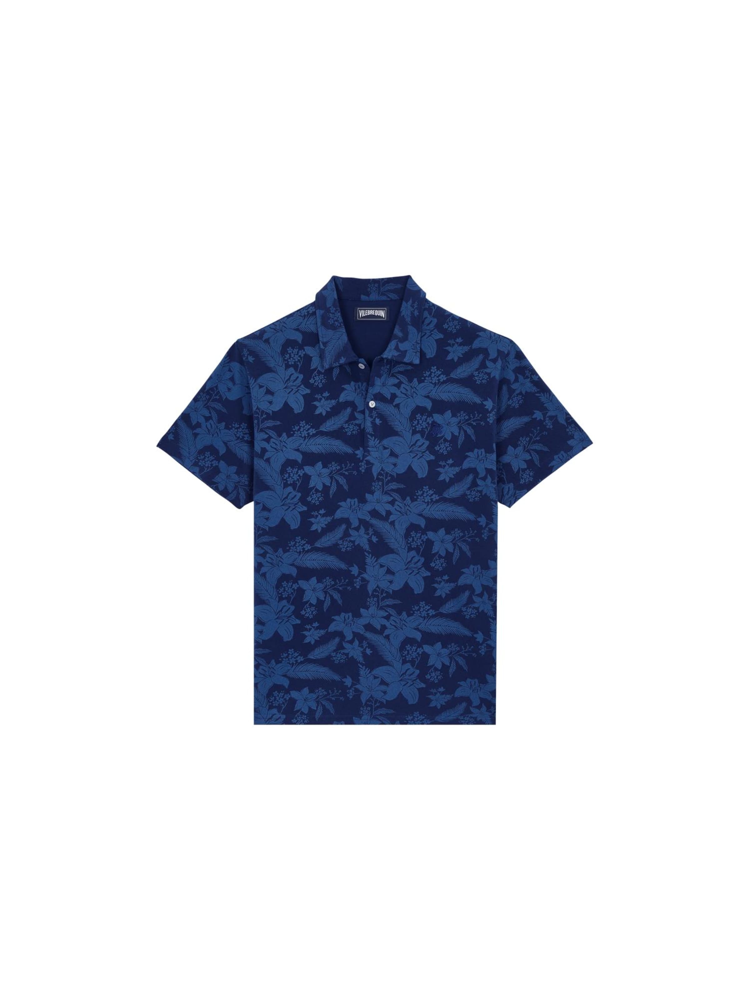 Vilebrequin - Camiseta en azul: frente