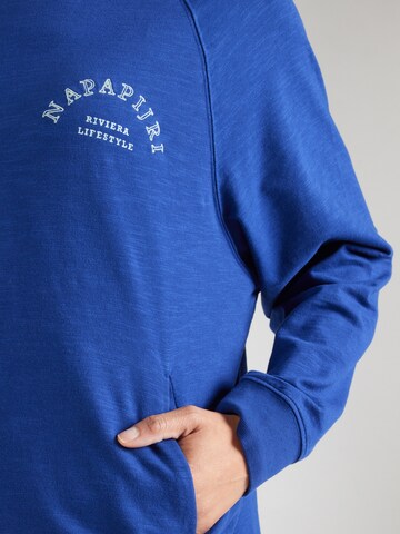 Sweat-shirt 'B-FETE' NAPAPIJRI en bleu
