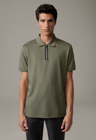 STRELLSON Poloshirt 'Reno' in Grün: Vorderseite