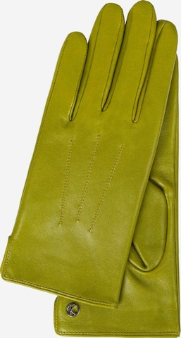 KESSLER Full Finger Gloves in Green: front