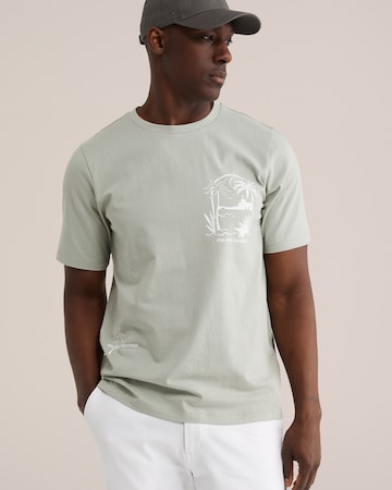 WE Fashion T-Shirt in Grün: Vorderseite