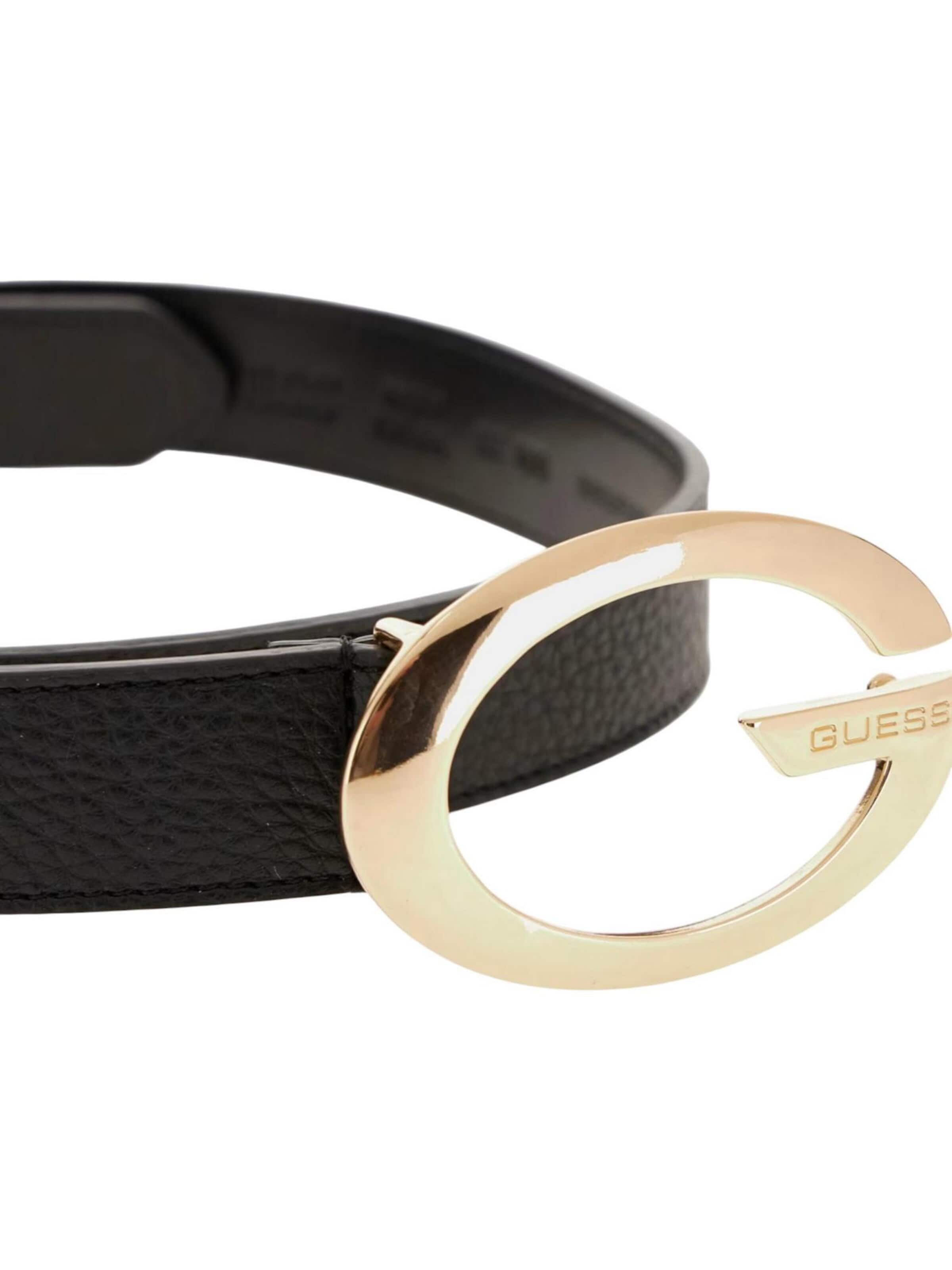 GUESS Riem 'Camden' in Zwart