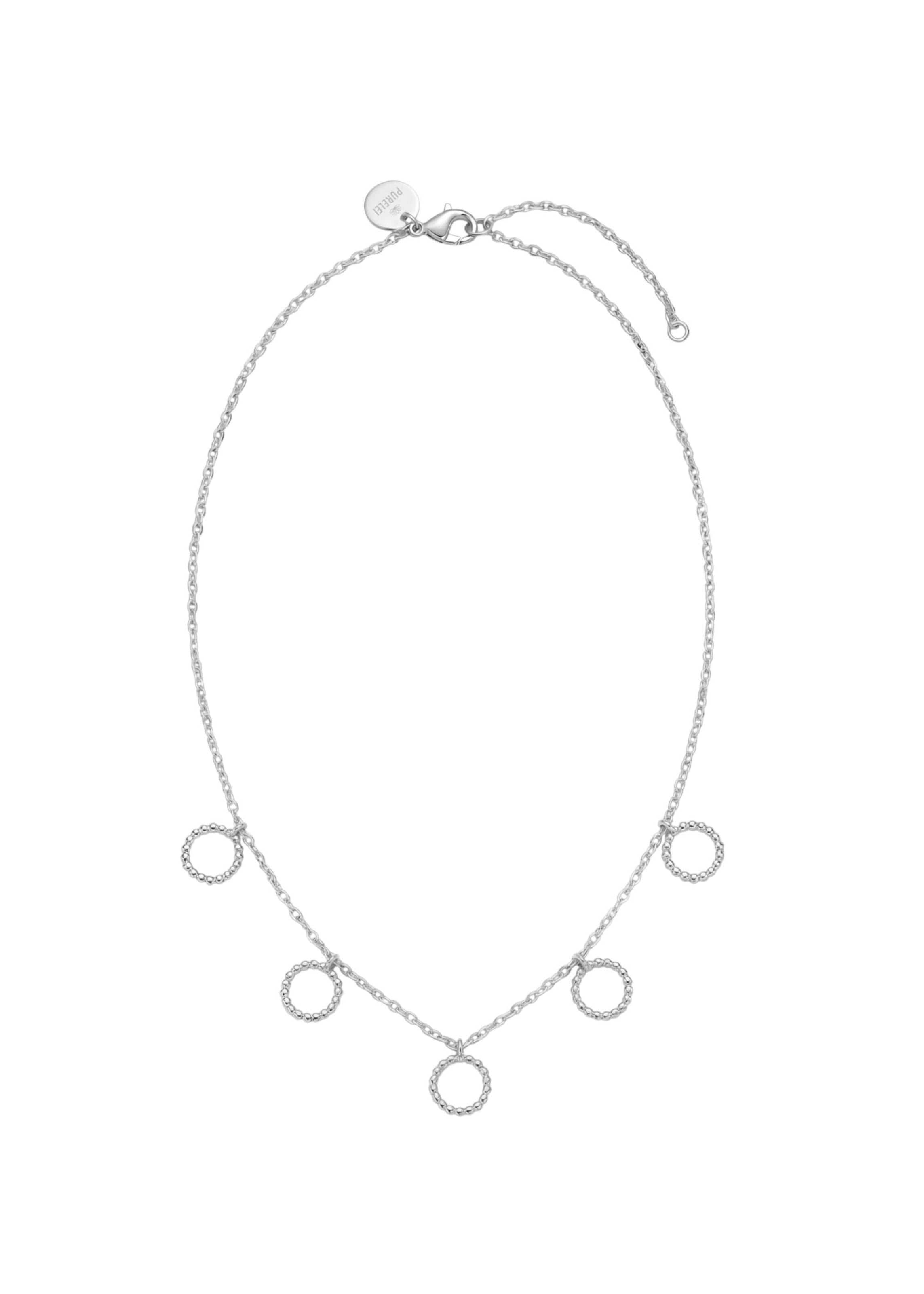 PURELEI Necklace 'Miracle' in Silver: front