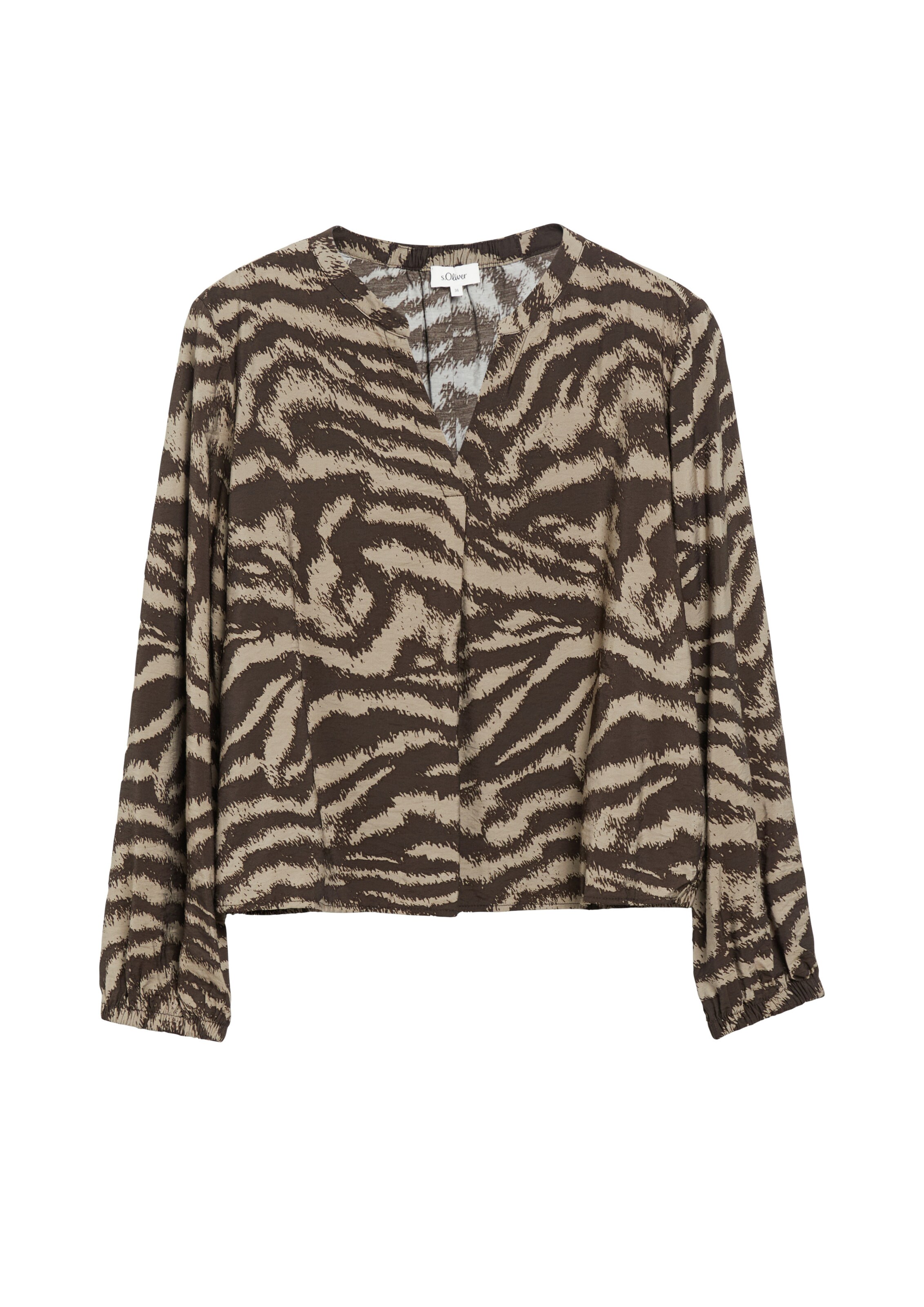 Chemisier s.Oliver en beige : devant