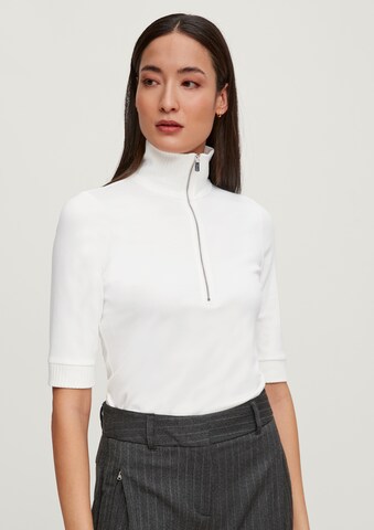 Pull-over COMMA en blanc : devant