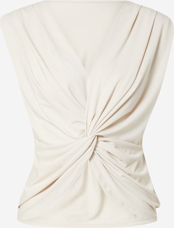 Guido Maria Kretschmer Collection Top 'Pauline' in White: front