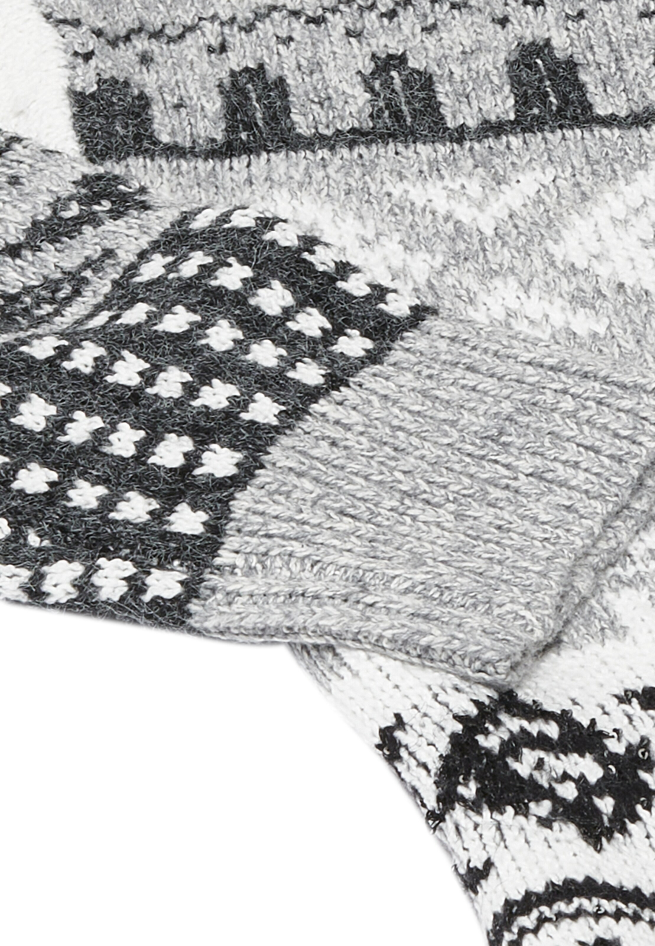 Jalene Плетена жилетка в сиво