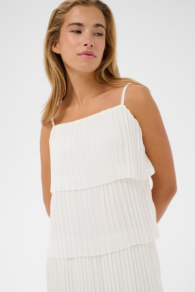 Kaffe Kjole 'KAkiera' i hvid, Produktvisning