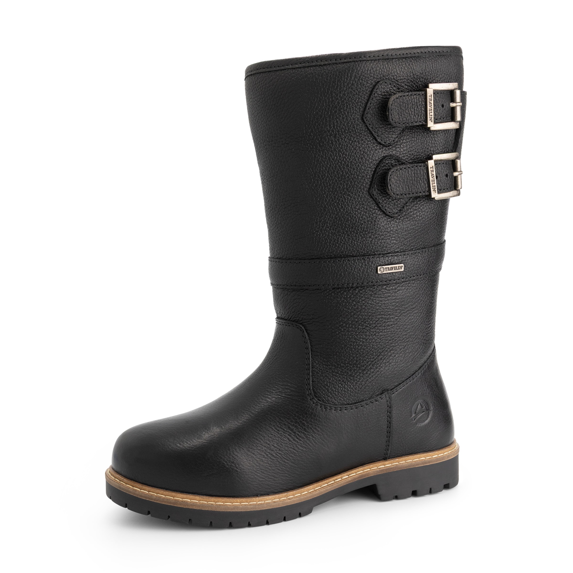 Travelin Laarzen 'Dawson' in Zwart: voorkant