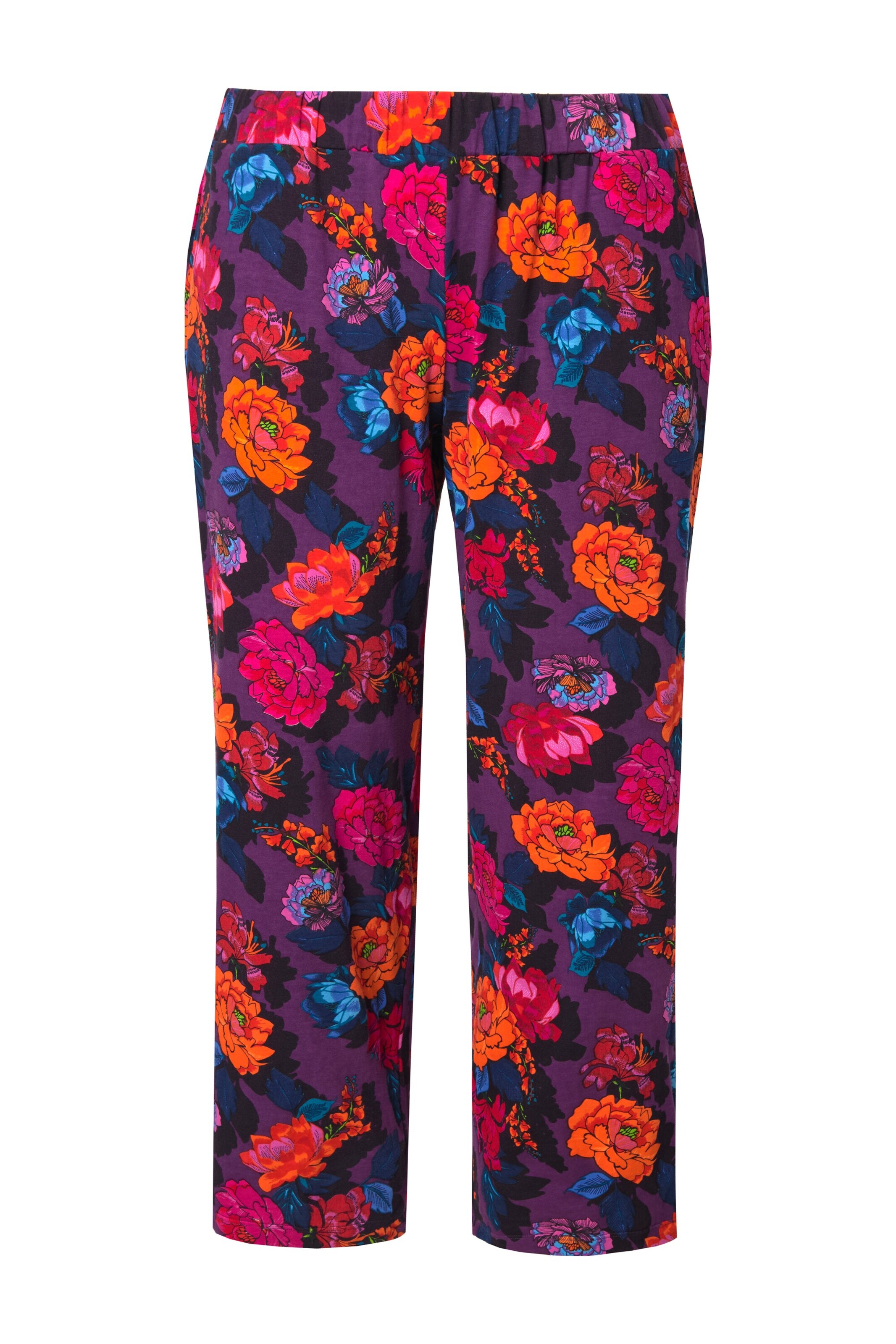 Ulla Popken Regular Broek in Gemengde kleuren: voorkant