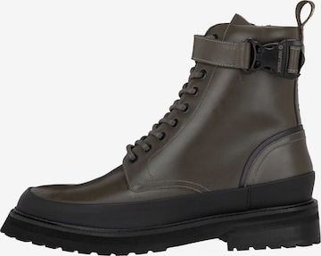 Boots stringati 'Ravenscourt Nimonico' di STRELLSON in verde: frontale