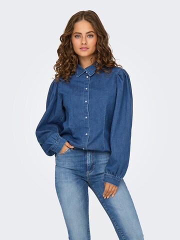 ONLY Blouse 'ONLRocco' in Blue: front