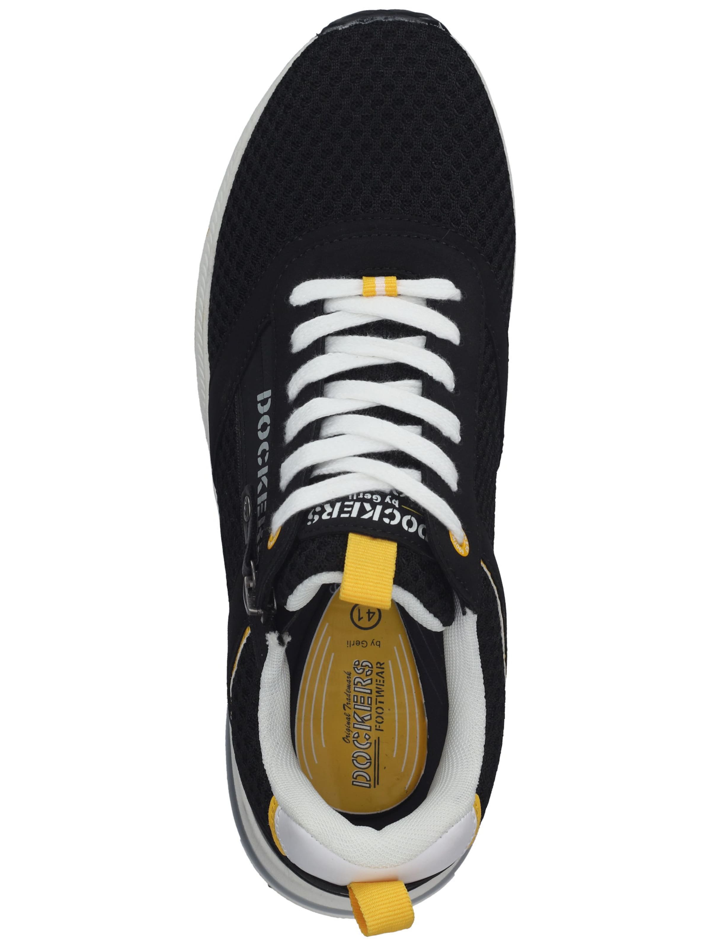 Baskets basses &#x27;50FL005&#x27; Dockers by Gerli en noir