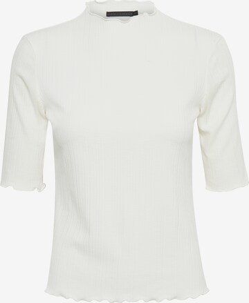 KAREN BY SIMONSEN T-shirt 'Candace' i vit: framsida