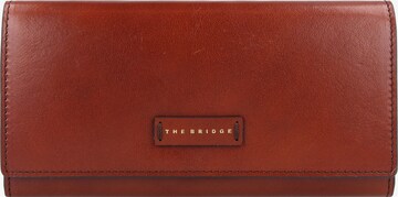 The Bridge Wallet 'Leda' in Brown: front