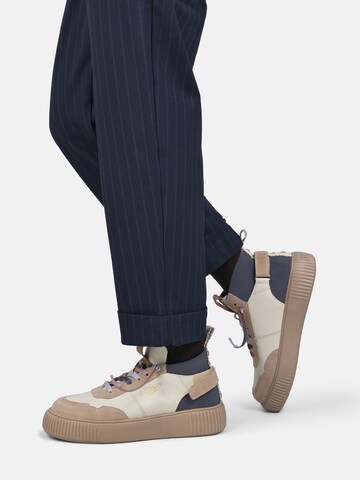 Crickit Sneakers hoog ' UMA ' in Beige: voorkant