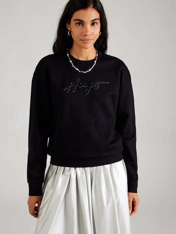 HUGO - Sudadera 'Easy' en negro: frente