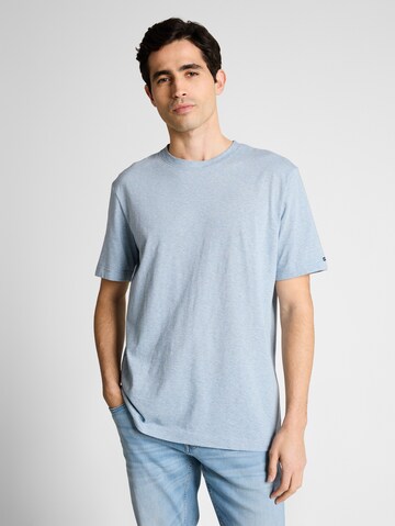 TOM TAILOR Shirt in Blauw: voorkant