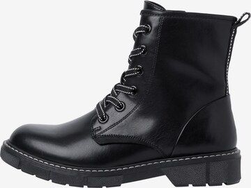 MARCO TOZZI Lace-Up Ankle Boots in Black