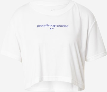 NIKE Performance Shirt in White: front