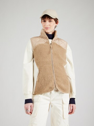 The Jogg Concept Vest 'JCBERRI' in Brown: front