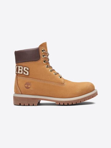 Bocanci cu șireturi de la TIMBERLAND pe maro