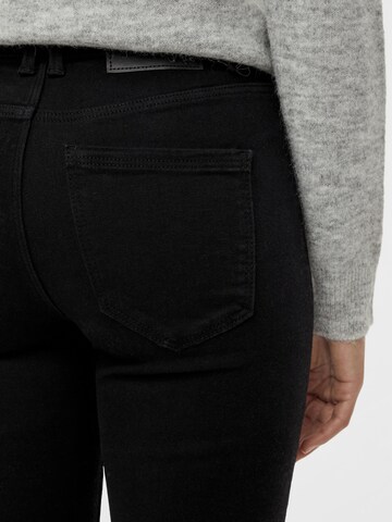 PIECES Skinny Jeans 'Lili' in Black