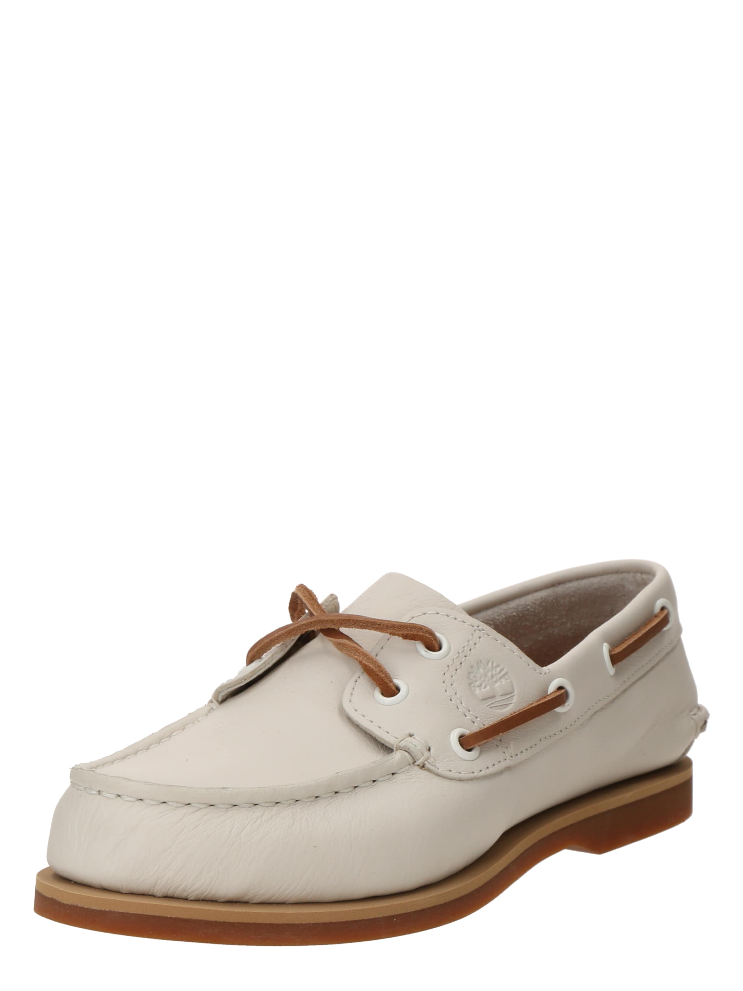 TIMBERLAND Moccasins 'CLASSIC' in White: front