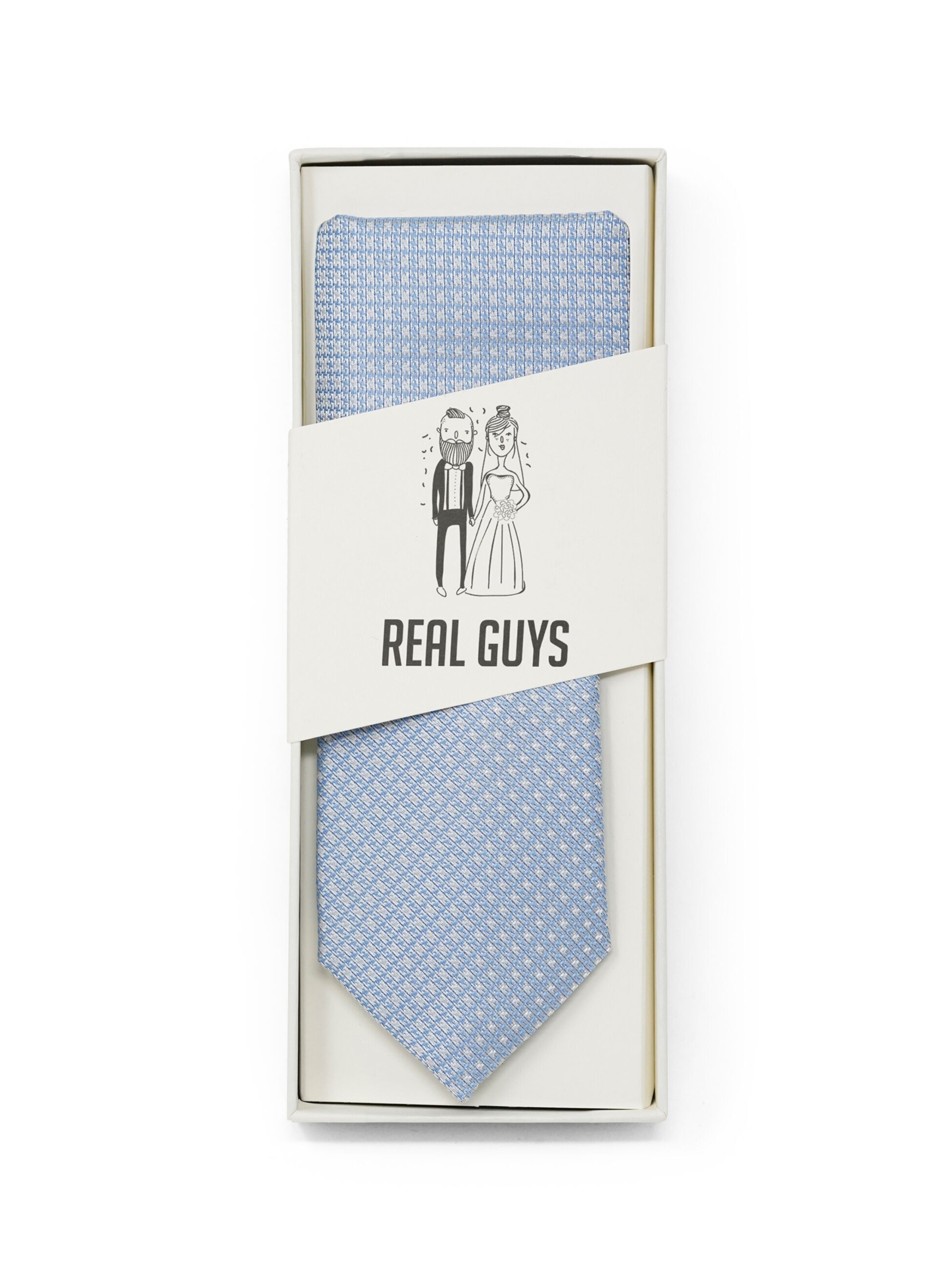 Real Guys Tie in Blue