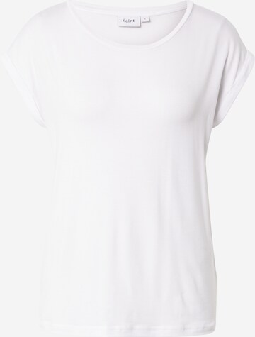 SAINT TROPEZ - Camiseta 'Adelia' en blanco: frente