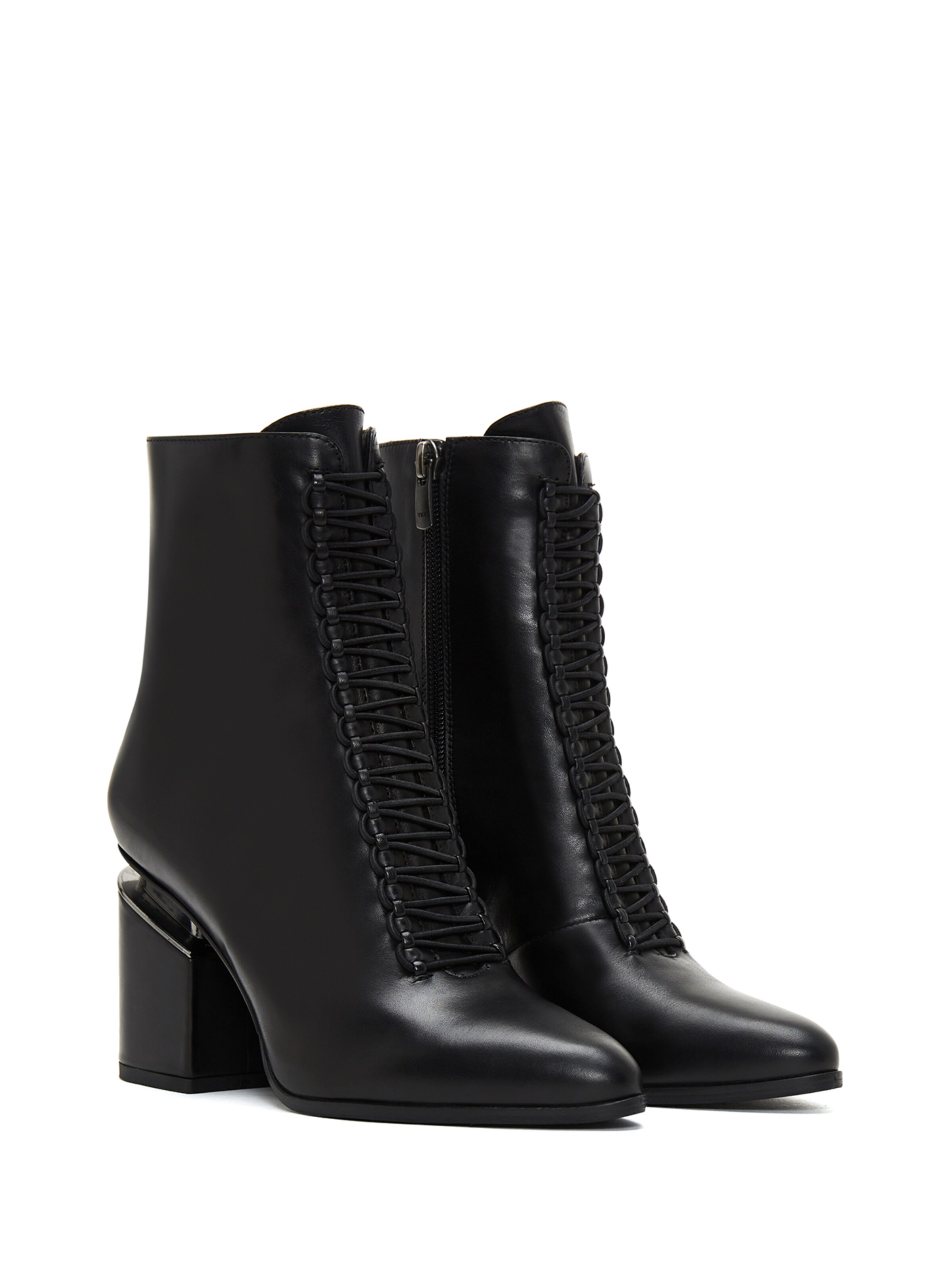 Stivaletto stringato di Derimod in nero