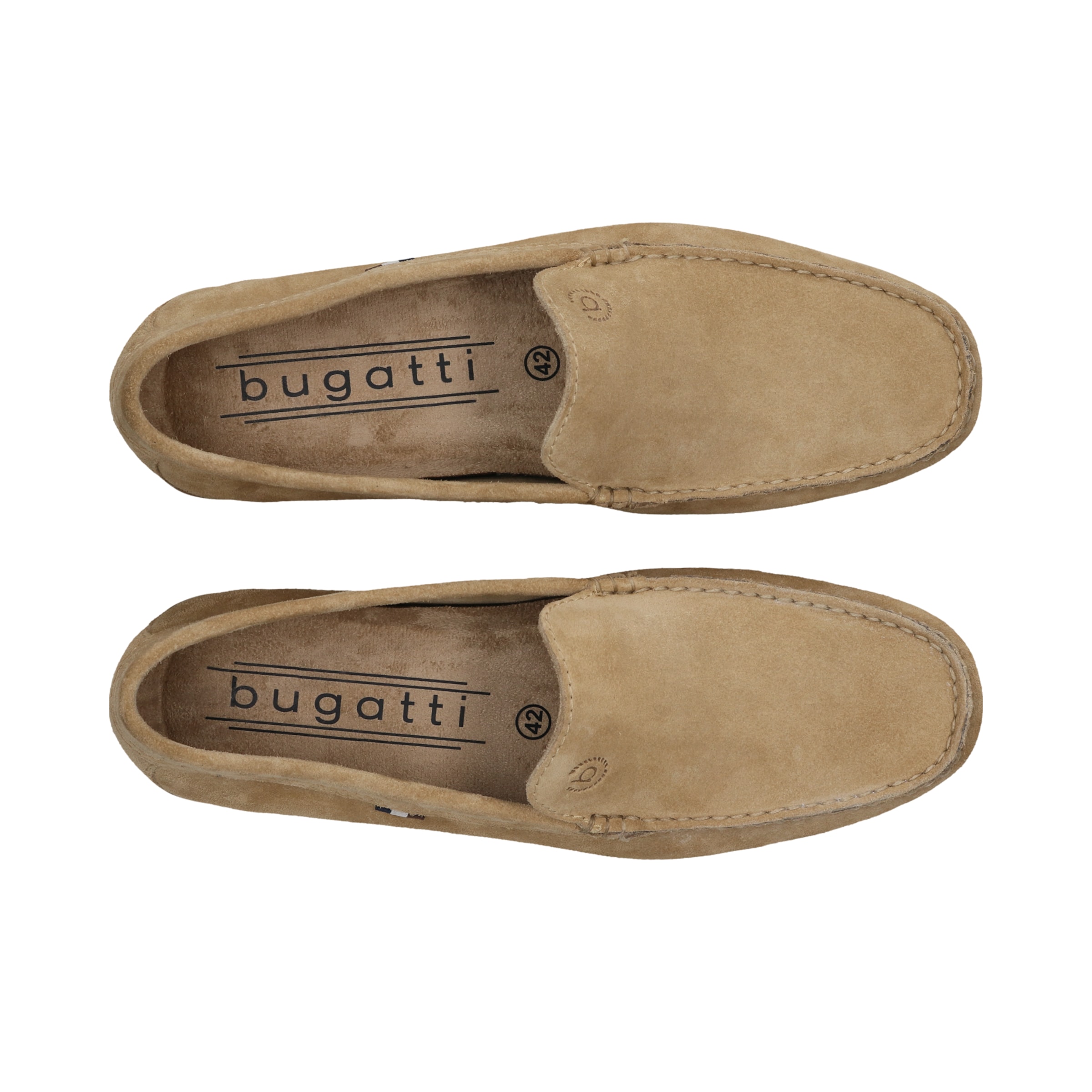 bugatti Mokassin in Beige