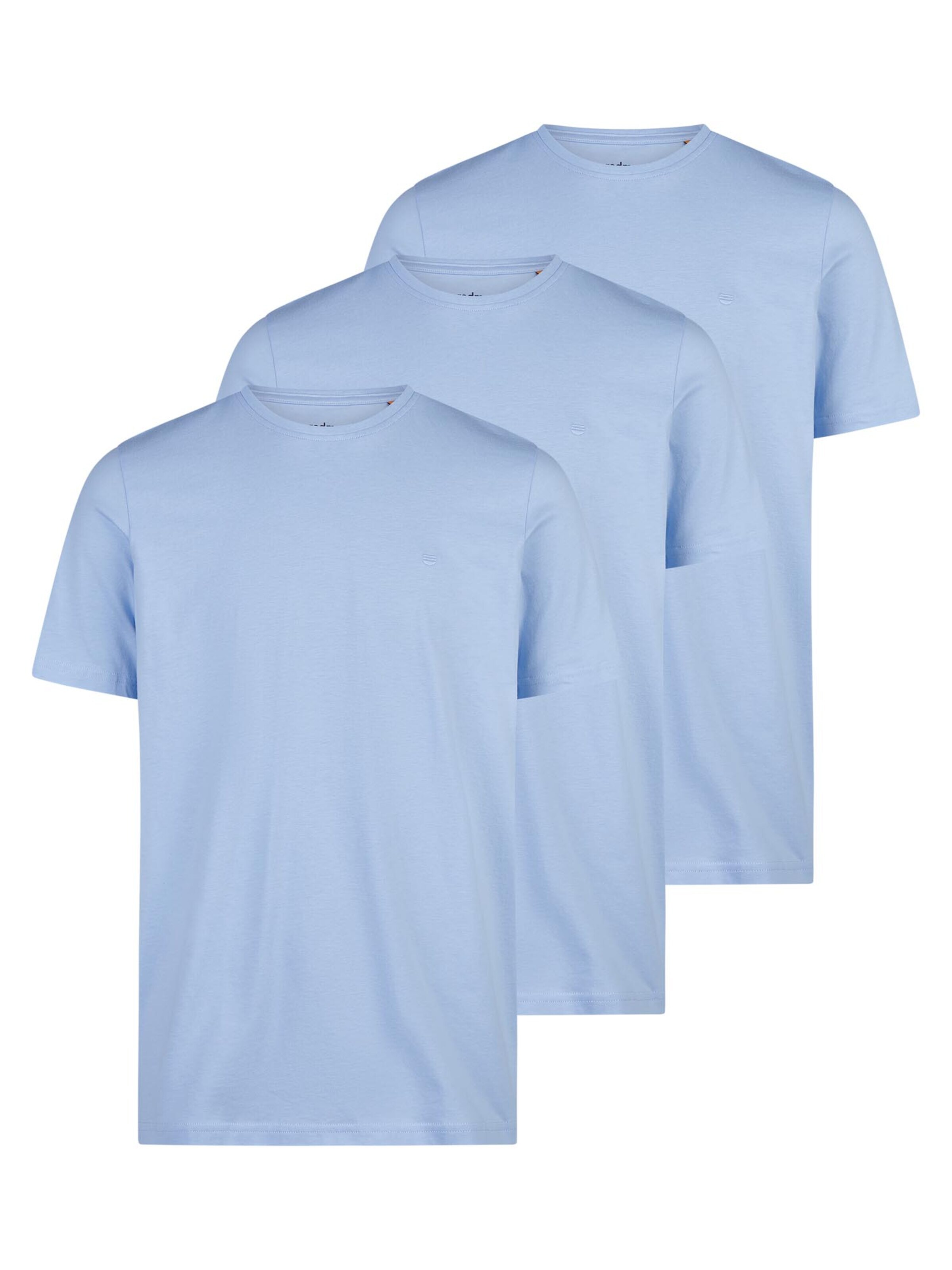redmond Shirt 'Basic' in Blue: front