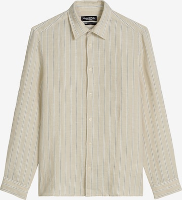 Marc O'Polo Regular Fit Hemd in Beige: Vorderseite
