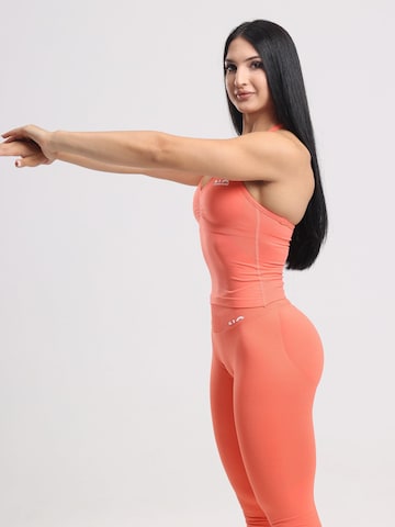 neverover - Acampanado Leggings en naranja