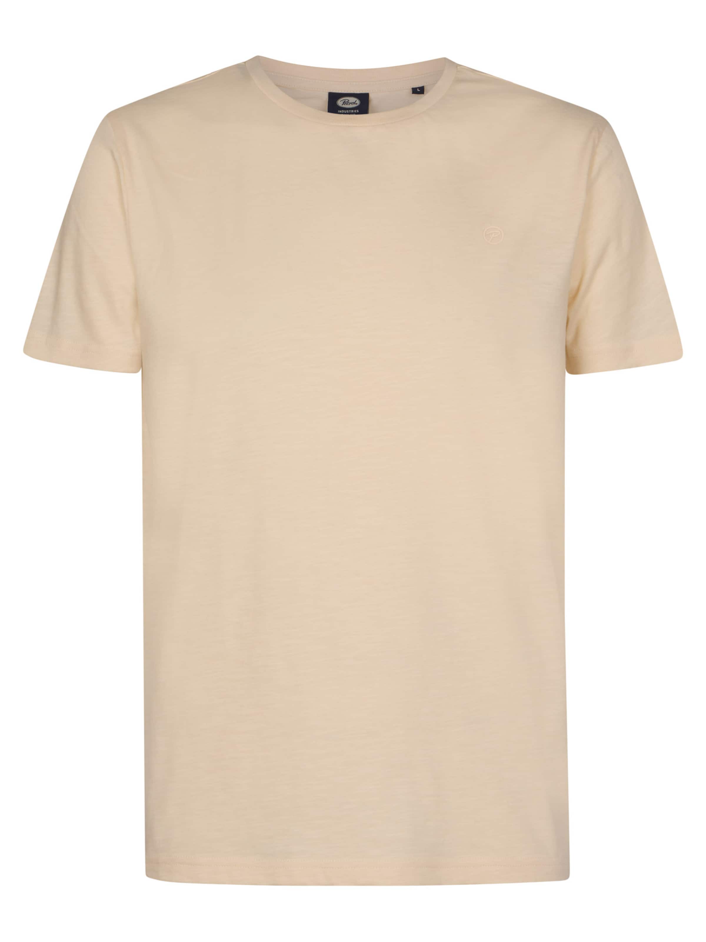 Petrol Industries Shirt 'EclipseLuna' in Beige: front