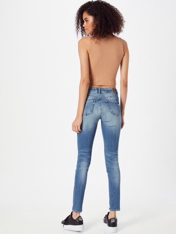 REPLAY Slimfit Jeans 'Faaby' in Blauw